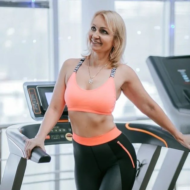 Ольга на спорте