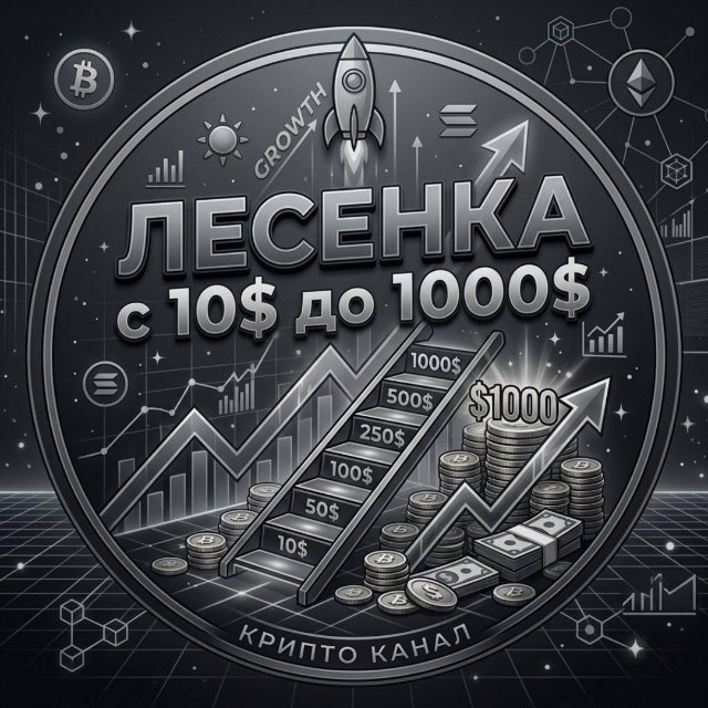 ЛЕСЕНКА С 1О$ до 1ООО$