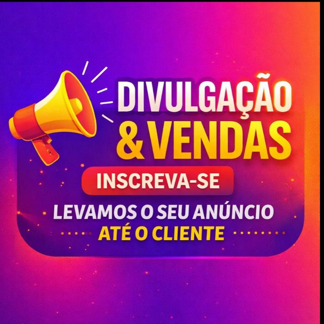 𝘿𝙄𝙑𝙐𝙇𝙂𝘼ÇÃ𝙊&𝙑𝙀𝙉𝘿𝘼𝙎 𝙊𝙁𝙄𝘾𝙄𝘼𝙇