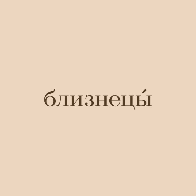 близнецы