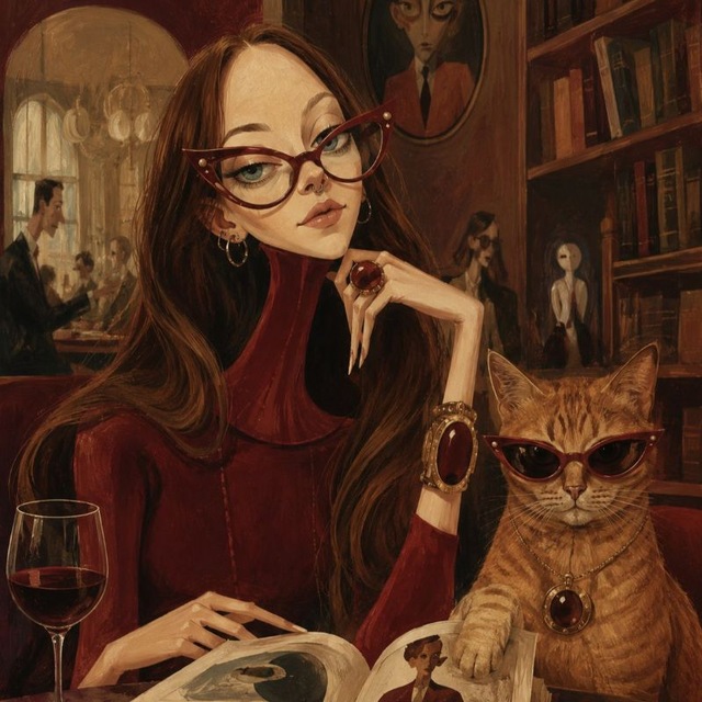 Книжный дворик 🦇