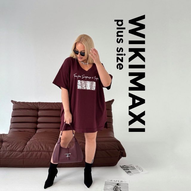 WikiMaxi | Женская одежда PLUS SIZE