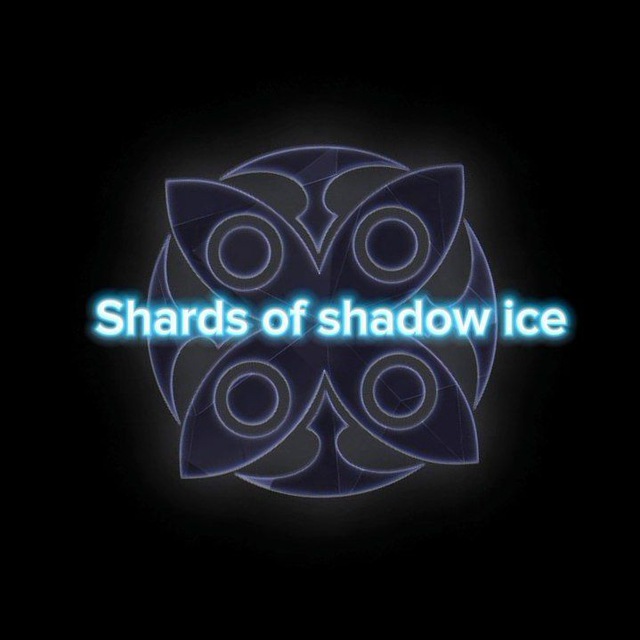 Shards of shadow ice