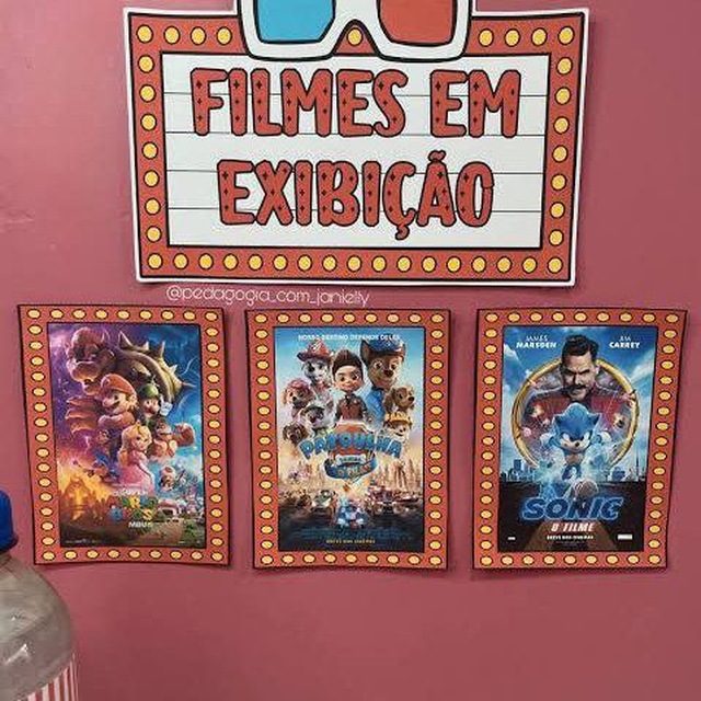 FILMES EM EXIBIÇÃO