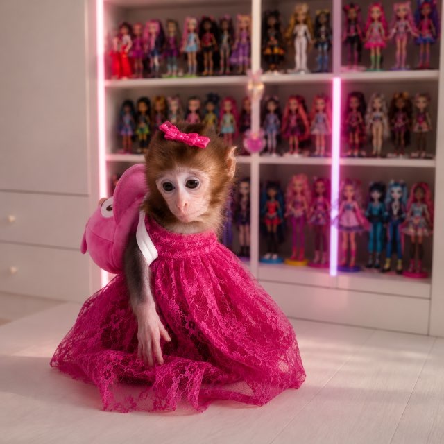Woman monkey doll🐒