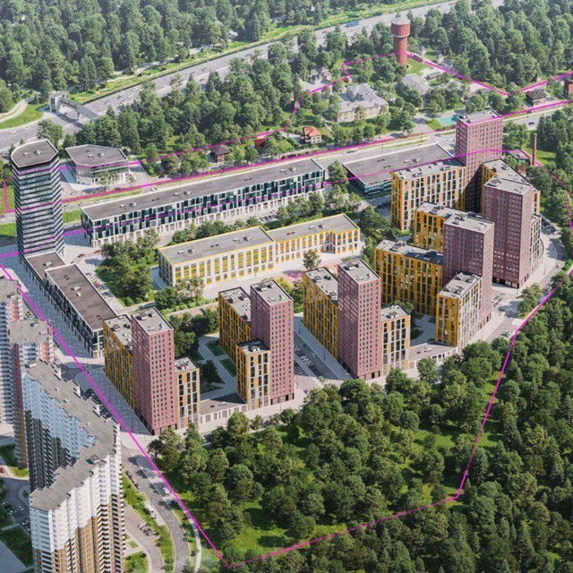ЖК Литературный квартал 🏗️ Санаторий 14 Самолет