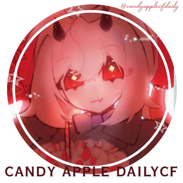 ︎﹫ candy apple dailycf