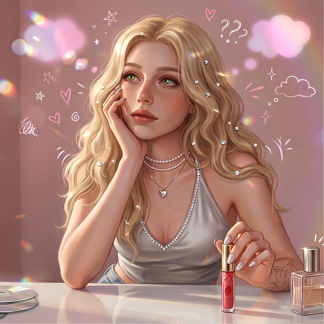 асеенв что-то делает ;