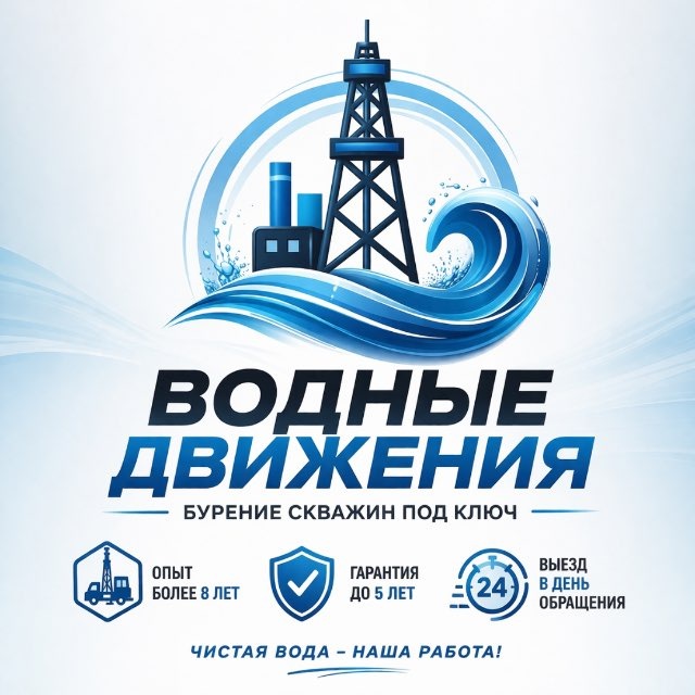 Водные Движения | Бурение скважин