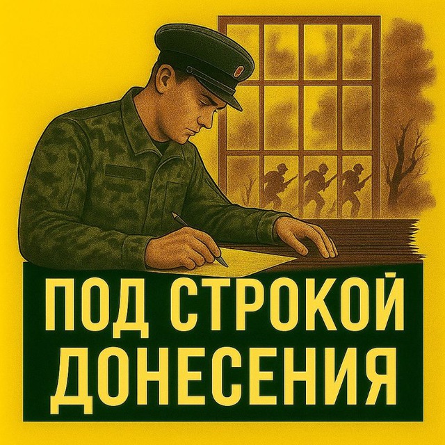 ПОД СТРОКОЙ ДОНЕСЕНИЯ