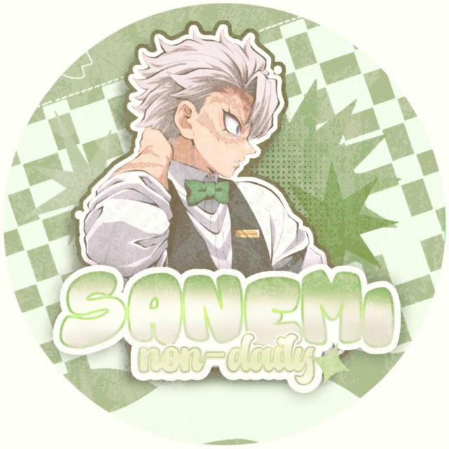 𖣘 ۫ 𝙨𝙖𝙣𝙚𝙢𝙞 𝙣𝙤𝙣-𝙙𝙖𝙞𝙡𝙮 、