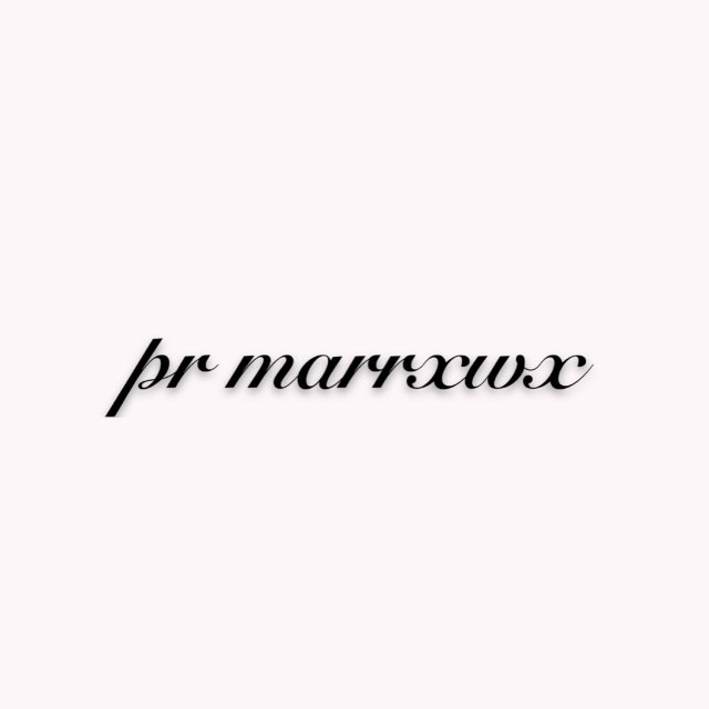 pr marrxwx⋆.𐙚˚