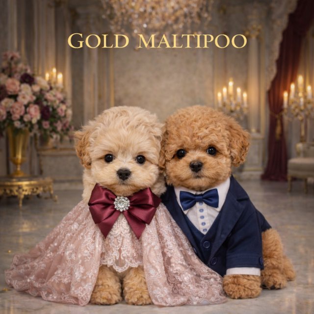 GOLD MALTIPOO