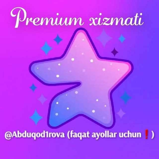 Premium xizmati va spamdan chiqarish 🦢