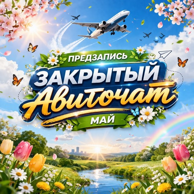 Предзапись Закрытый Авиточат МАЙ