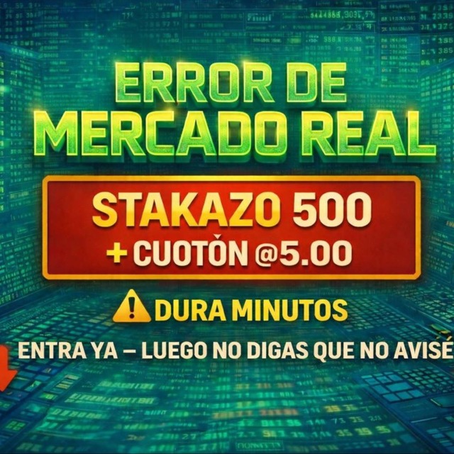 ERROR DE MERCADO REAL