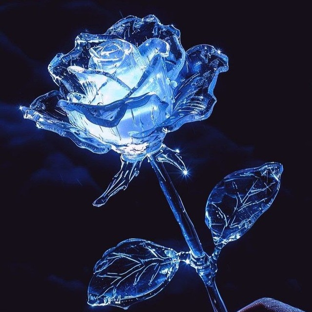 Blue rose
