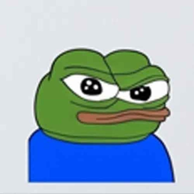 Suspicious Frog