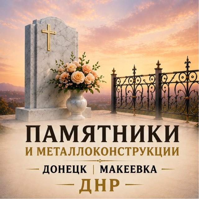 Памятники и металлоконструкции Донецк | Макеевка