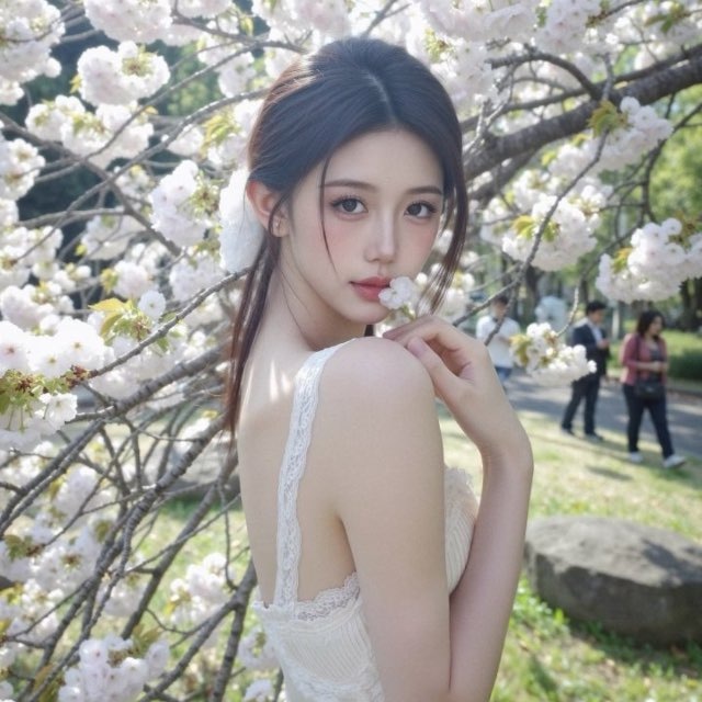 女神的回头一笑