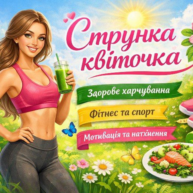 🌸 СТРУНКА КВІТОЧКА - здорове харчування, спорт, мотивація та натхнення 🌸