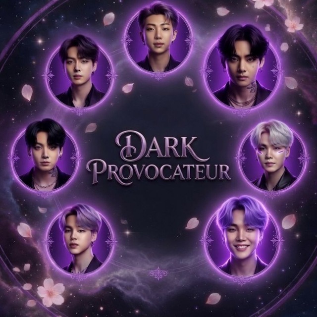 DARK PROVOCATEUR BTS & AI Art