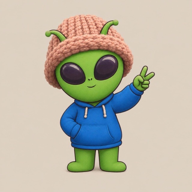 Alien Wif Hat