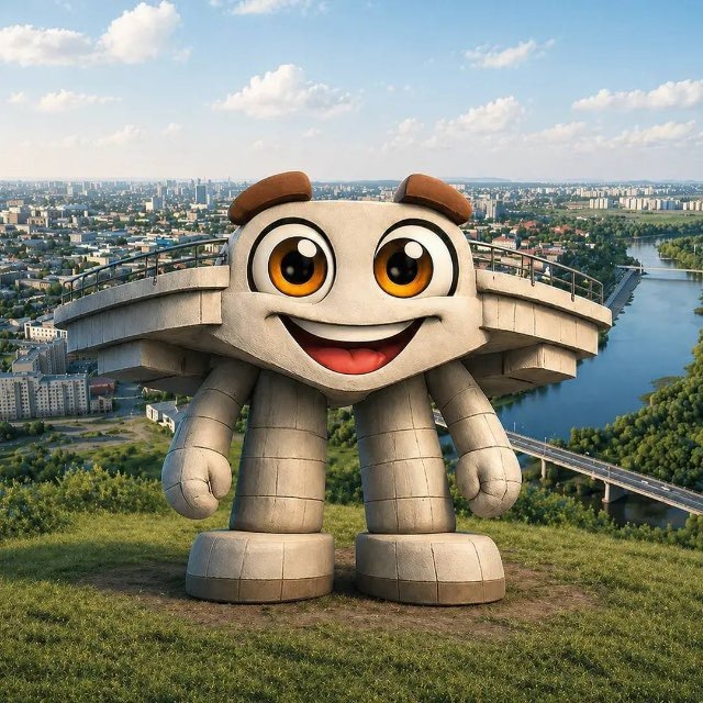 Мост на сушке